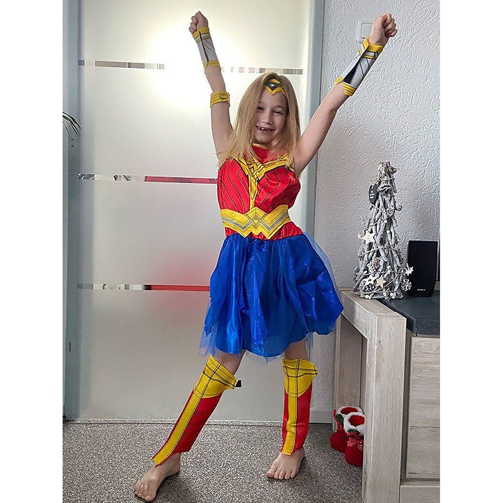 Wonder Supergirl Kids Halloween Costume - Little Surprise BoxWonder Supergirl Kids Halloween Costume