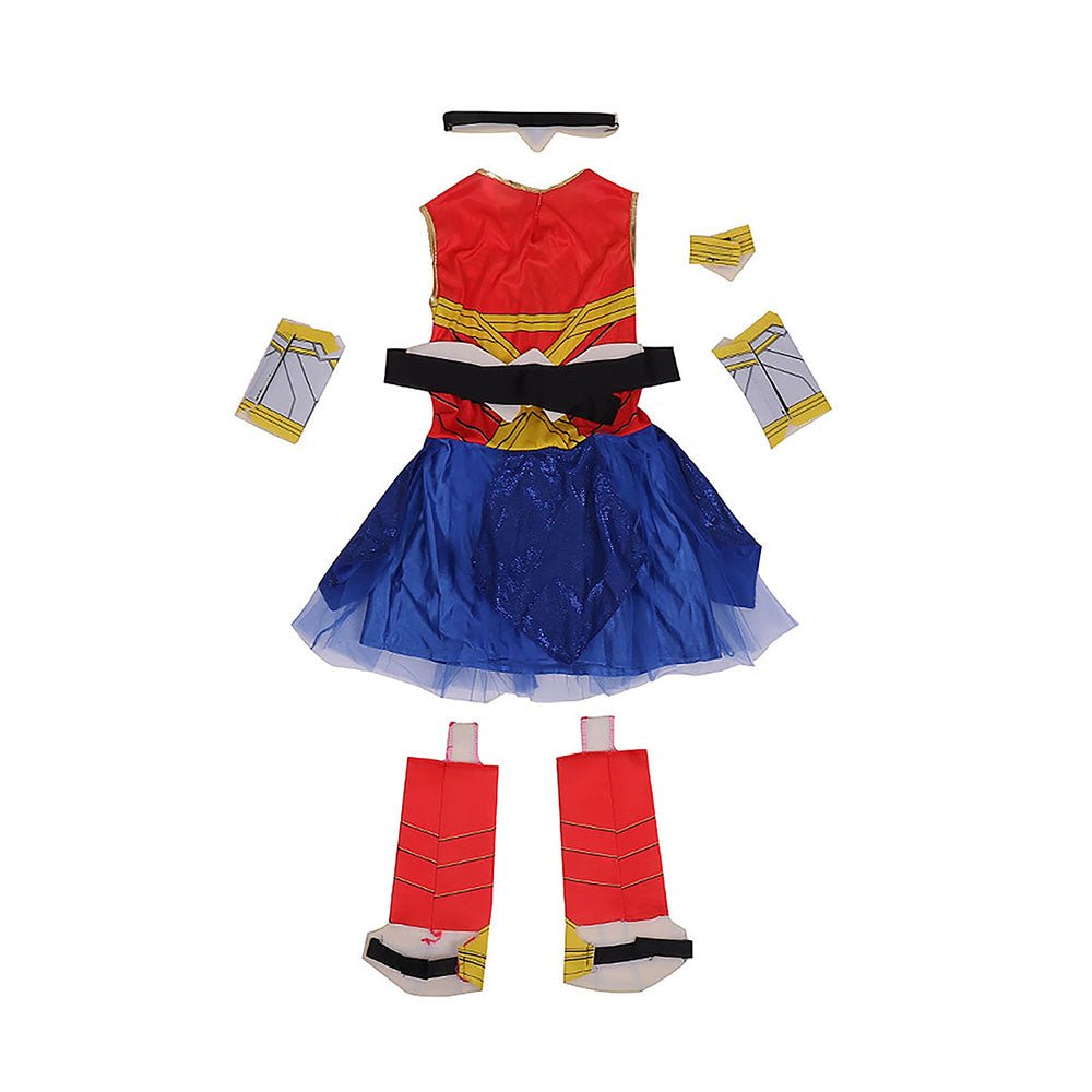 Wonder Supergirl Kids Halloween Costume - Little Surprise BoxWonder Supergirl Kids Halloween Costume