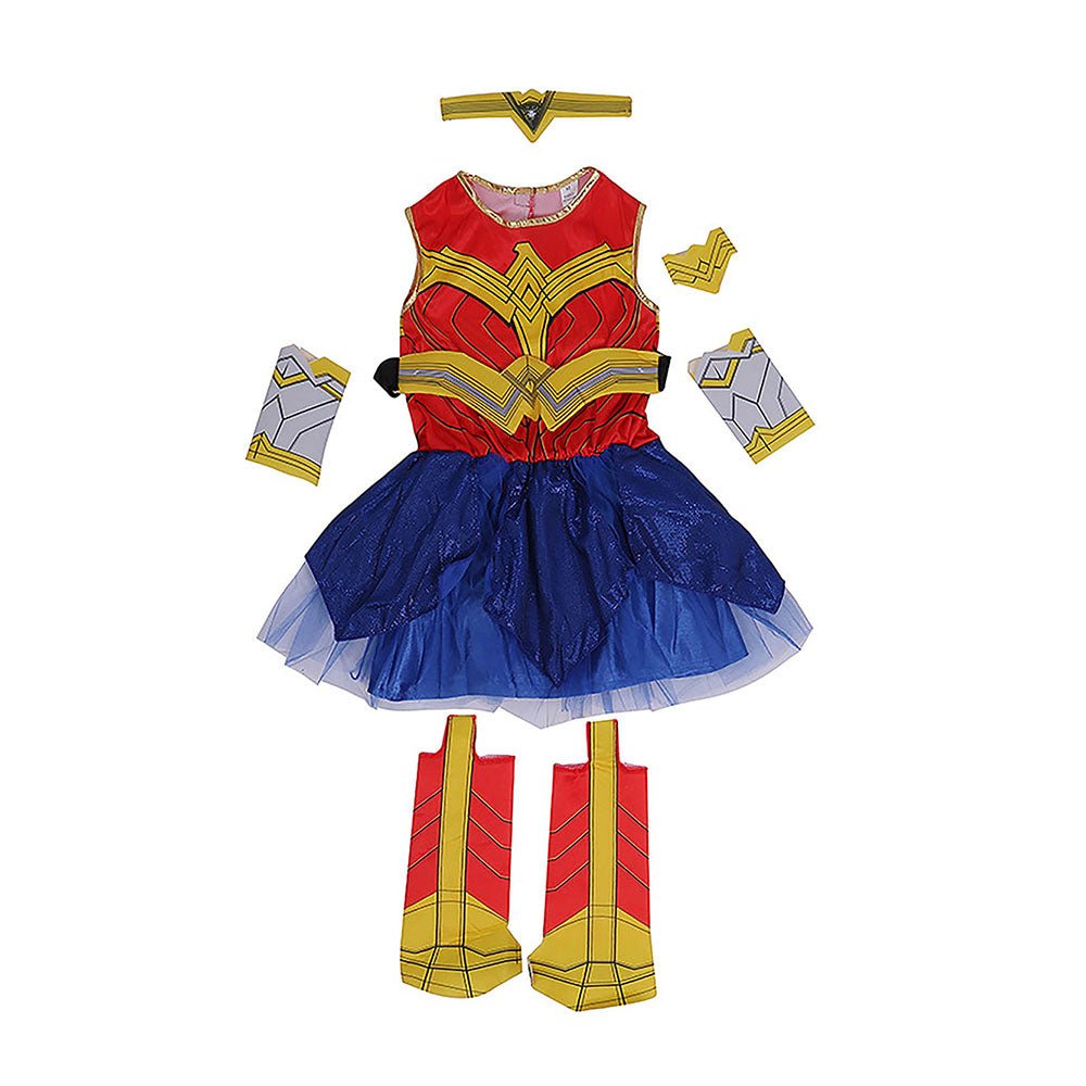 Wonder Supergirl Kids Halloween Costume - Little Surprise BoxWonder Supergirl Kids Halloween Costume