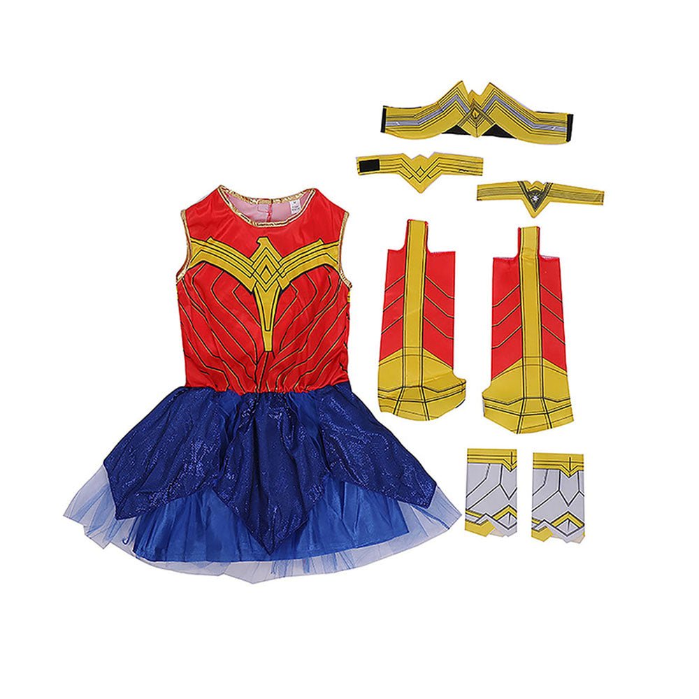 Wonder Supergirl Kids Halloween Costume - Little Surprise BoxWonder Supergirl Kids Halloween Costume