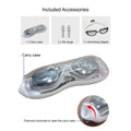 X Factor White & Grey UV protected Unisex Swimming Goggles with attached Ear Plugs for Teens - Little Surprise BoxX Factor White & Grey UV protected Unisex Swimming Goggles with attached Ear Plugs for Teens