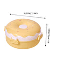 Yellow Donut Medium Size, Stainless Steel Lunch Box, 300ml - Little Surprise BoxYellow Donut Medium Size, Stainless Steel Lunch Box, 300ml