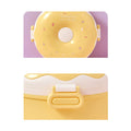 Yellow Donut Medium Size, Stainless Steel Lunch Box, 300ml - Little Surprise BoxYellow Donut Medium Size, Stainless Steel Lunch Box, 300ml