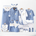 22 pcs Blue Hunny Bunny, New born Baby Girl/Boy Gift Hamper All Season wear Clothes Gift Hamper Box, (0-6months) - Little Surprise Box22 pcs Blue Hunny Bunny, New born Baby Girl/Boy Gift Hamper All Season wear Clothes Gift Hamper Box, (0-6months)