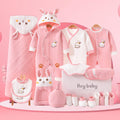 22 pcs Pink Hunny Bunny, New born Baby Girl/Boy Gift Hamper All Season wear Clothes Gift Hamper Box, (0-6months) - Little Surprise Box22 pcs Pink Hunny Bunny, New born Baby Girl/Boy Gift Hamper All Season wear Clothes Gift Hamper Box, (0-6months)