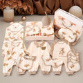 26pcs Cream & Brown Teddy Love , New born Baby Girl/Boy Gift Hamper all Season wear Clothes Gift Hamper Box, (0-6months) - Little Surprise Box26pcs Cream & Brown Teddy Love , New born Baby Girl/Boy Gift Hamper all Season wear Clothes Gift Hamper Box, (0-6months)