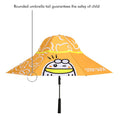 3 Ducklings theme, Unique Spanish Patio Style Kids Umbrella, 5-12 years,Orange - Little Surprise Box3 Ducklings theme, Unique Spanish Patio Style Kids Umbrella, 5-12 years,Orange