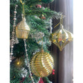 40 pcs Shiny Gold Theme Hanging Christmas Tree Ornaments - Little Surprise Box40 pcs Shiny Gold Theme Hanging Christmas Tree Ornaments