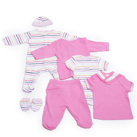8 pcs Pink Sheep Baby Girl/Boy Clothes Set