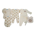 8pcs Matching Combo Set, Cream Bear Face - Little Surprise Box8pcs Matching Combo Set, Cream Bear Face