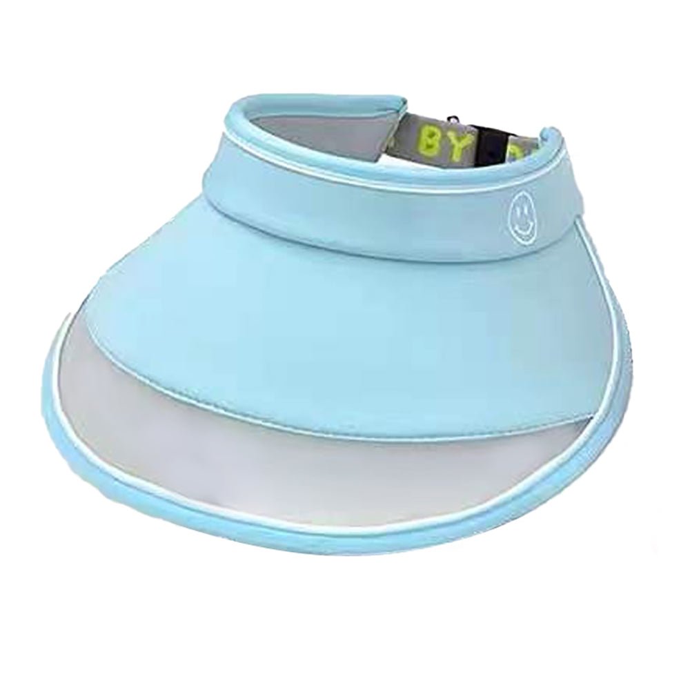 Aqua Blue Sports Sun shade Adjustable Tennis/Visor Cap - Little Surprise BoxAqua Blue Sports Sun shade Adjustable Tennis/Visor Cap