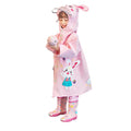 Baby Pink Rabbit Theme Raincoat for Kids - Little Surprise BoxBaby Pink Rabbit Theme Raincoat for Kids