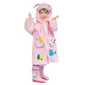 Baby Pink Rabbit Theme Raincoat for Kids - Little Surprise BoxBaby Pink Rabbit Theme Raincoat for Kids