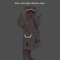 Baby Pink Rabbit Theme Raincoat for Kids - Little Surprise BoxBaby Pink Rabbit Theme Raincoat for Kids