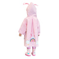 Baby Pink Rabbit Theme Raincoat for Kids - Little Surprise BoxBaby Pink Rabbit Theme Raincoat for Kids