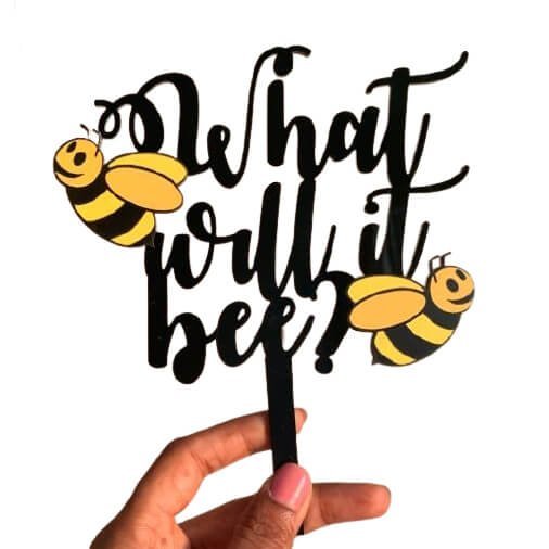 Bee Cake Topper
