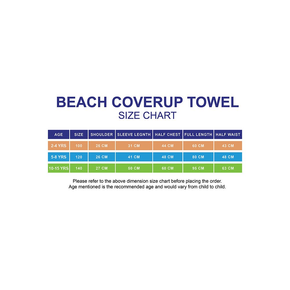 Blue Dino Lightweight Microfibre Hooded Swim Poncho/ beach coverup towel for Kids - Little Surprise BoxBlue Dino Lightweight Microfibre Hooded Swim Poncho/ beach coverup towel for Kids