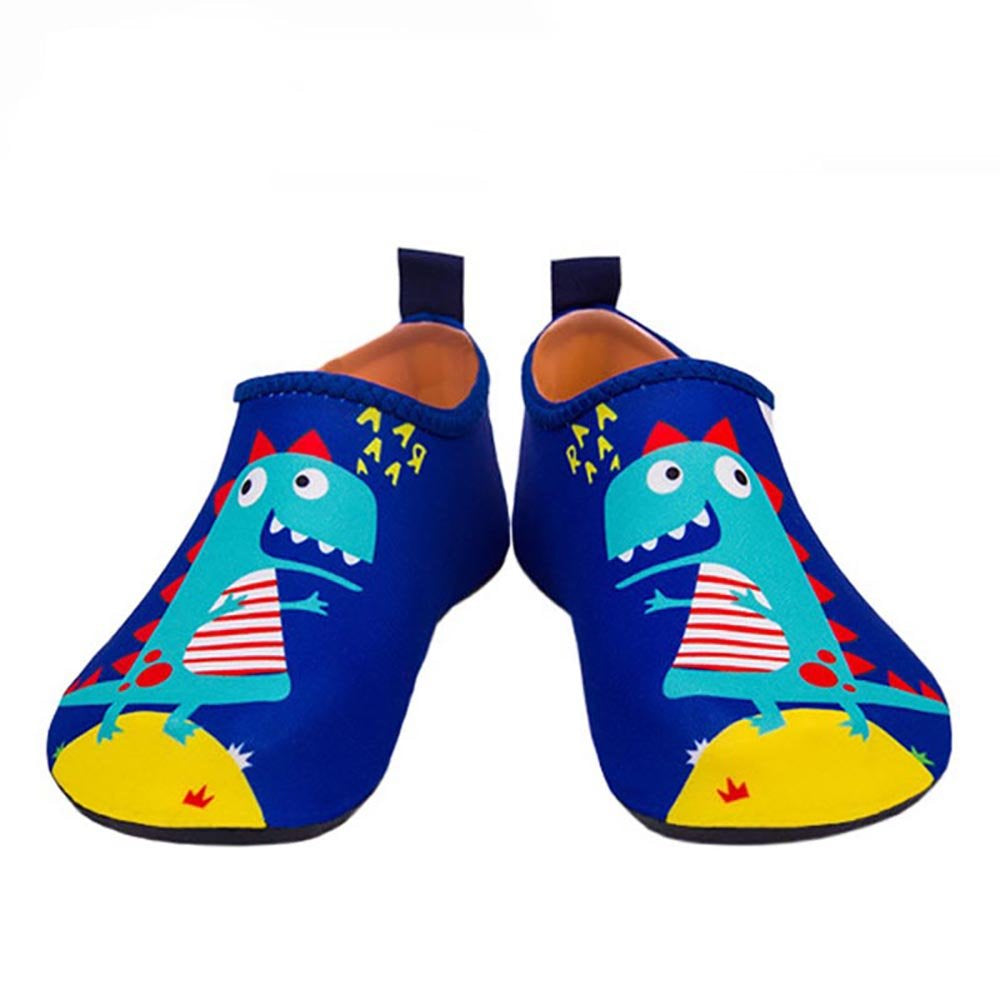 Blue Dino Non- slip, Quick dry Beach shoes for kids - Little Surprise BoxBlue Dino Non- slip, Quick dry Beach shoes for kids