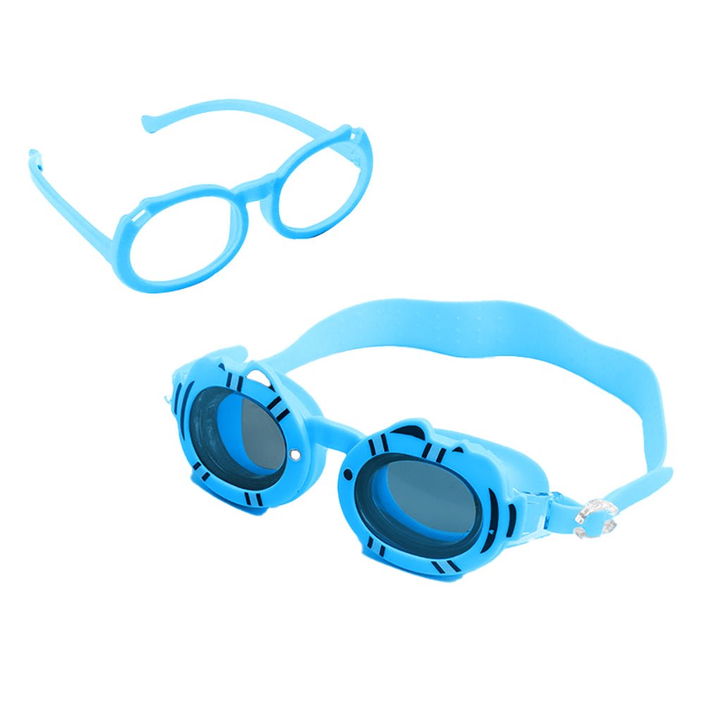 Blue Fish Dual Glass Frame Sun protection & Swimming Goggles for Kids, UV protected and Anti Fog - Little Surprise BoxBlue Fish Dual Glass Frame Sun protection & Swimming Goggles for Kids, UV protected and Anti Fog