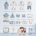 Blue Rabbit 27pcs Mini Suitcase style Newborn Hamper for Baby Boy/Baby Girl , 0-6 months - Little Surprise BoxBlue Rabbit 27pcs Mini Suitcase style Newborn Hamper for Baby Boy/Baby Girl , 0-6 months