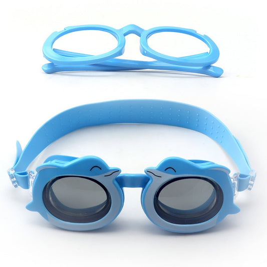 Blue whale Dual Glass Frame Sun protection & Swimming Goggles for Kids, UV protected and Anti Fog - Little Surprise BoxBlue whale Dual Glass Frame Sun protection & Swimming Goggles for Kids, UV protected and Anti Fog