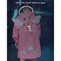 Bright Pink Magical Unicorn Theme Raincoat for Kids - Little Surprise BoxBright Pink Magical Unicorn Theme Raincoat for Kids