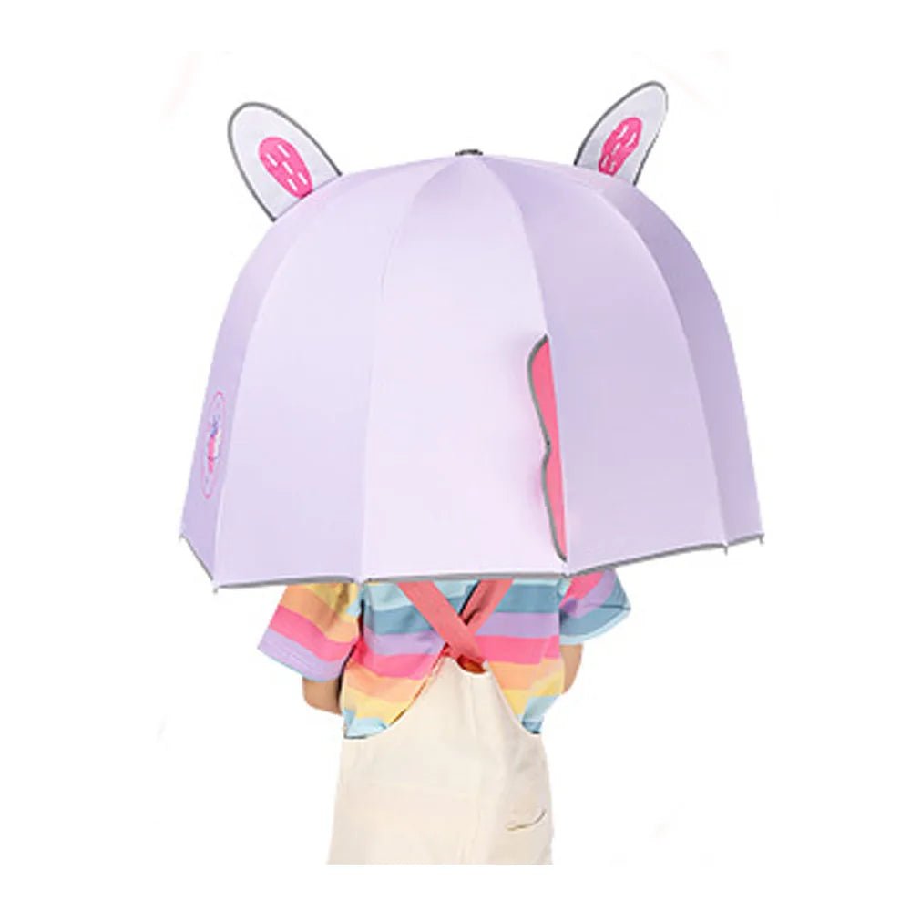 Bunny theme, Helmet Shape Kids Umbrella ,4-8 yrs,Purple - Little Surprise BoxBunny theme, Helmet Shape Kids Umbrella ,4-8 yrs,Purple