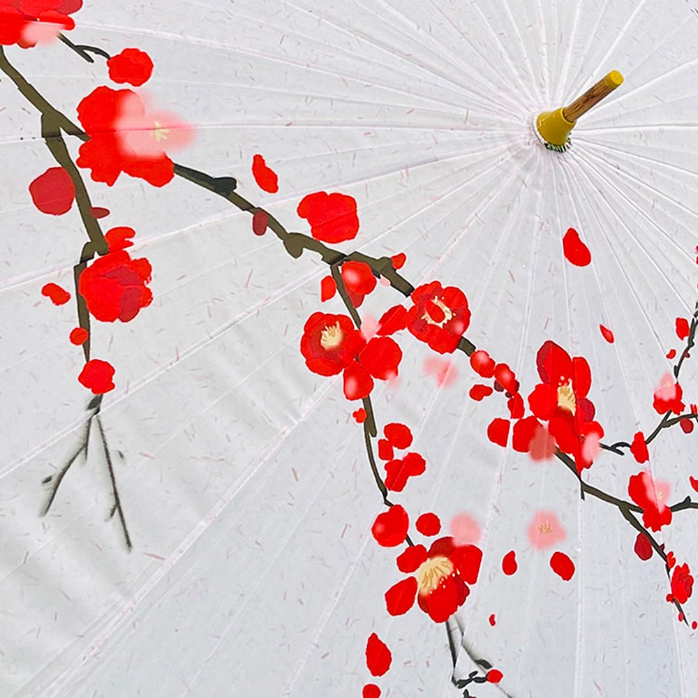 Cherry Blossom , Chinese Canopy Style Rain and All season Umbrella - Little Surprise BoxCherry Blossom , Chinese Canopy Style Rain and All season Umbrella
