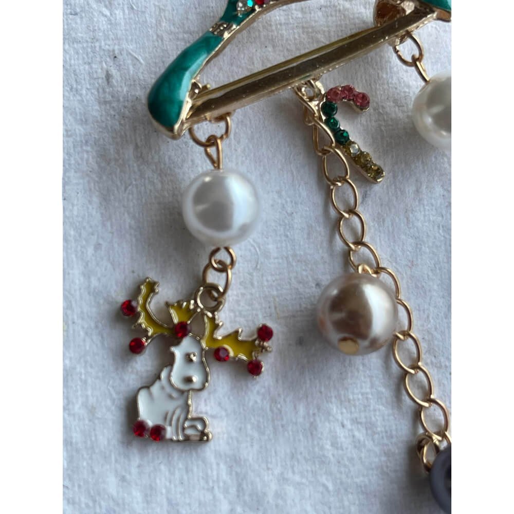 Christmas Broach Accessories Hanger Style Party wear