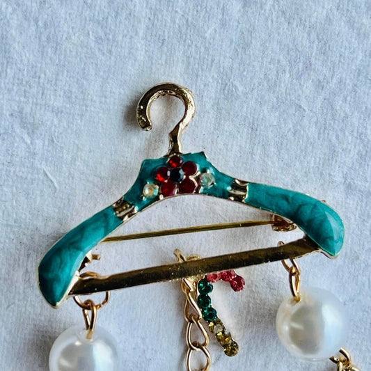 Christmas Broach Accessories Hanger Style Party wear