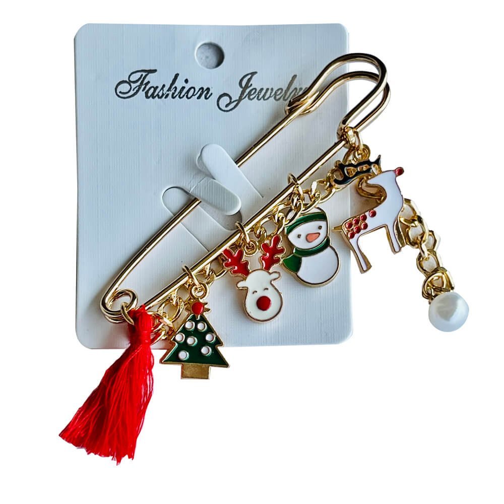 Christmas Broach Accessories Pin Style Party wear