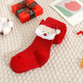 Christmas Glitter Santa Red Full Length Stockings/Tights for Christmas Party, Small 1-2 years - Little Surprise BoxChristmas Glitter Santa Red Full Length Stockings/Tights for Christmas Party, Small 1-2 years