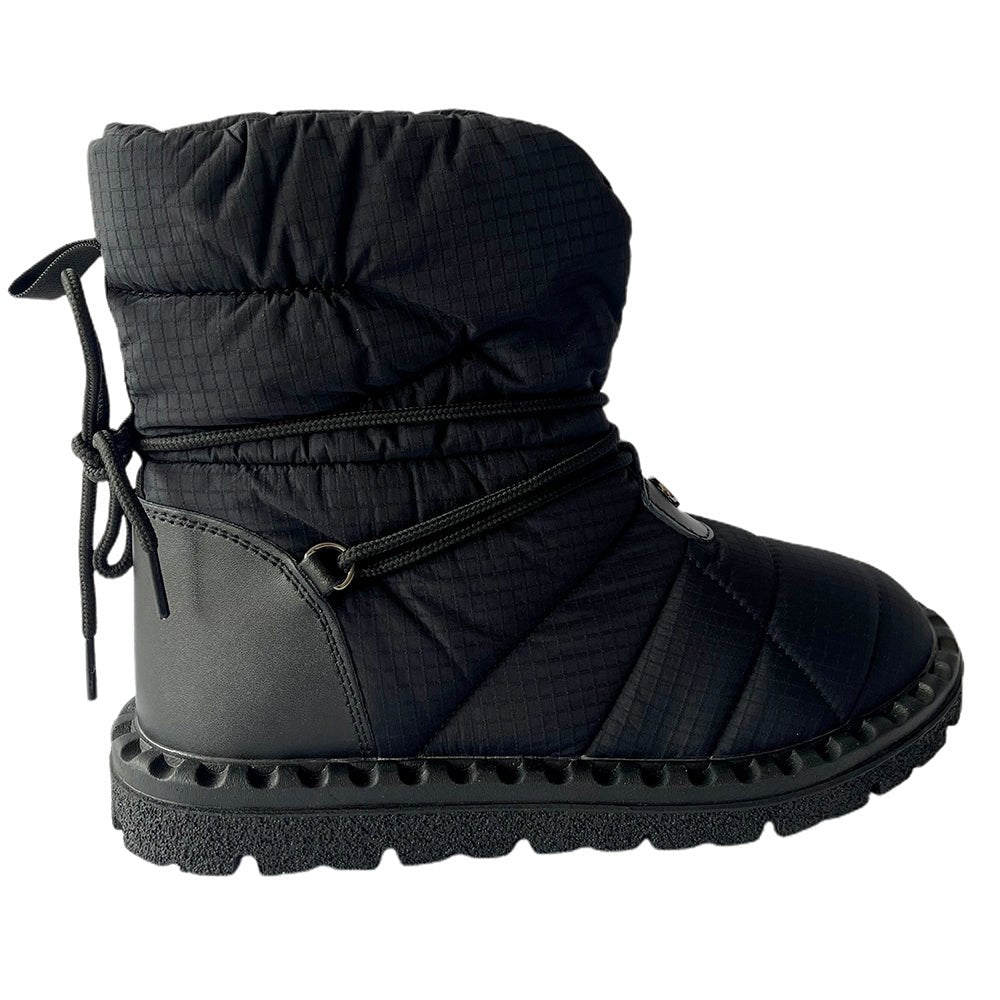 Classy All Black Women Winter Snowboots - Little Surprise BoxClassy All Black Women Winter Snowboots