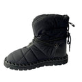 Classy All Black Women Winter Snowboots - Little Surprise BoxClassy All Black Women Winter Snowboots