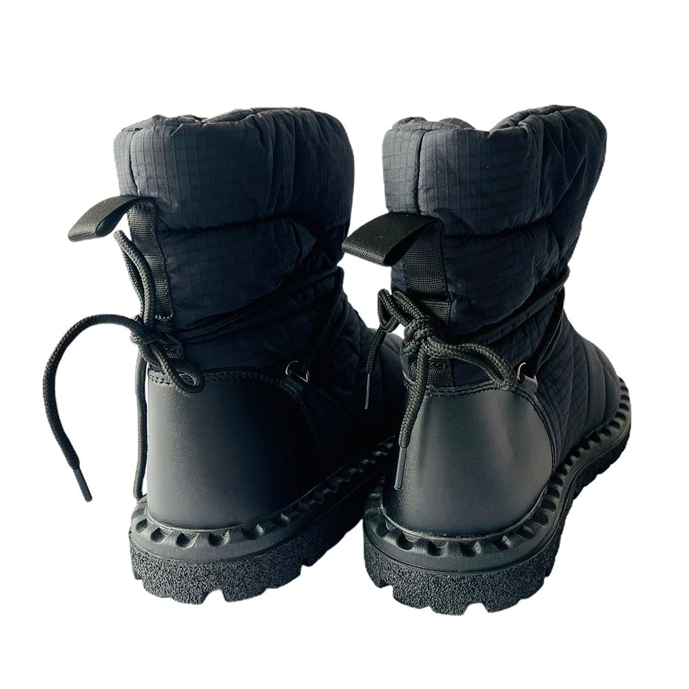 Classy All Black Women Winter Snowboots - Little Surprise BoxClassy All Black Women Winter Snowboots