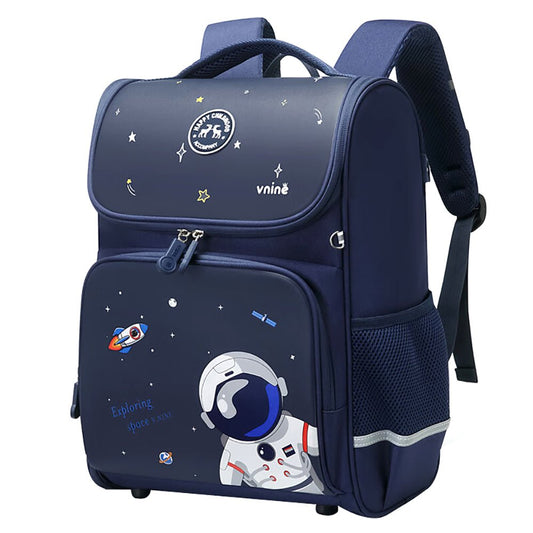 Collapsible Blue Astro Space Ergonomic Backpack for Kids - Little Surprise BoxCollapsible Blue Astro Space Ergonomic Backpack for Kids