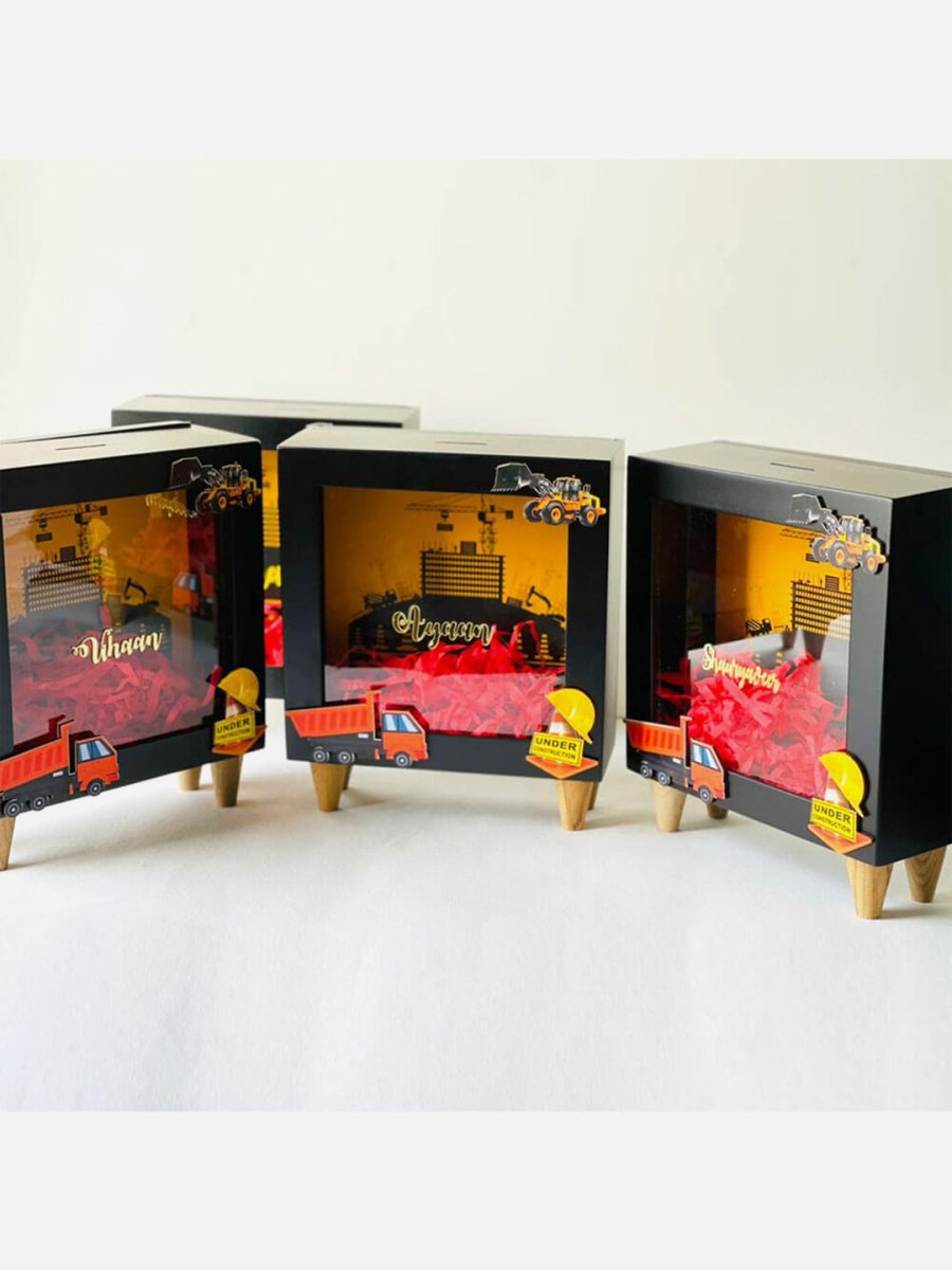 Construction Piggy Bank - Little Surprise BoxConstruction Piggy Bank