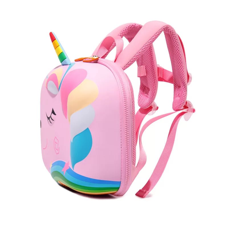 Flashy the Unicorn, 3d Light weighted Ergo Backpack for Toddlers & Kids with Leash - Little Surprise BoxFlashy the Unicorn, 3d Light weighted Ergo Backpack for Toddlers & Kids with Leash