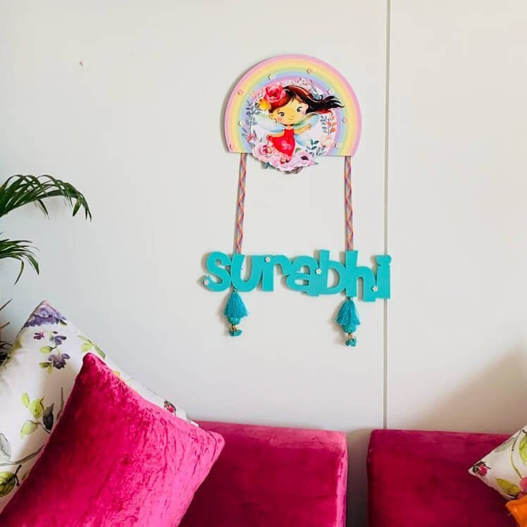 Garden Fairy Wall Hanging