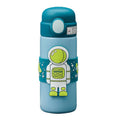 Green Band Astronaut Stainless Steel Kids Water Bottle, 500 ml - Little Surprise BoxGreen Band Astronaut Stainless Steel Kids Water Bottle, 500 ml