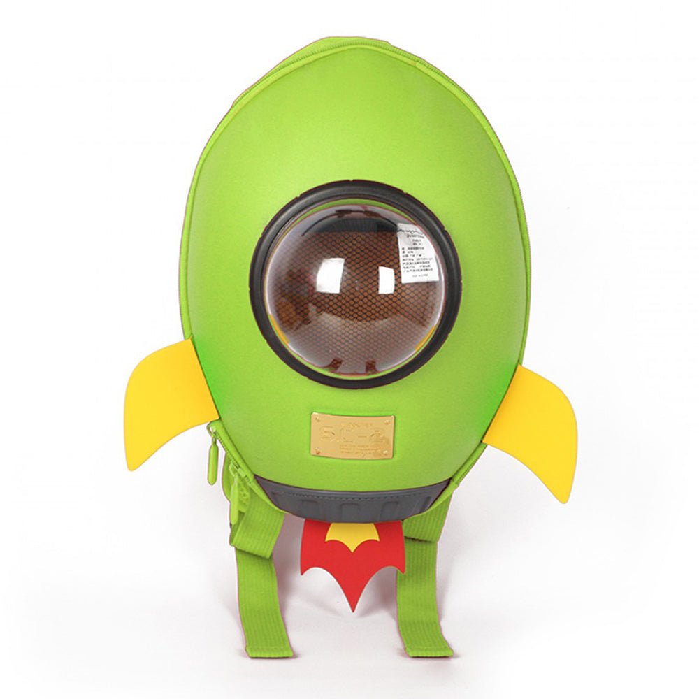 Green Rocket Backpack for Toddlers - Little Surprise BoxGreen Rocket Backpack for Toddlers