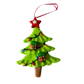 Handmade Clay, Christmas Tree Ornament