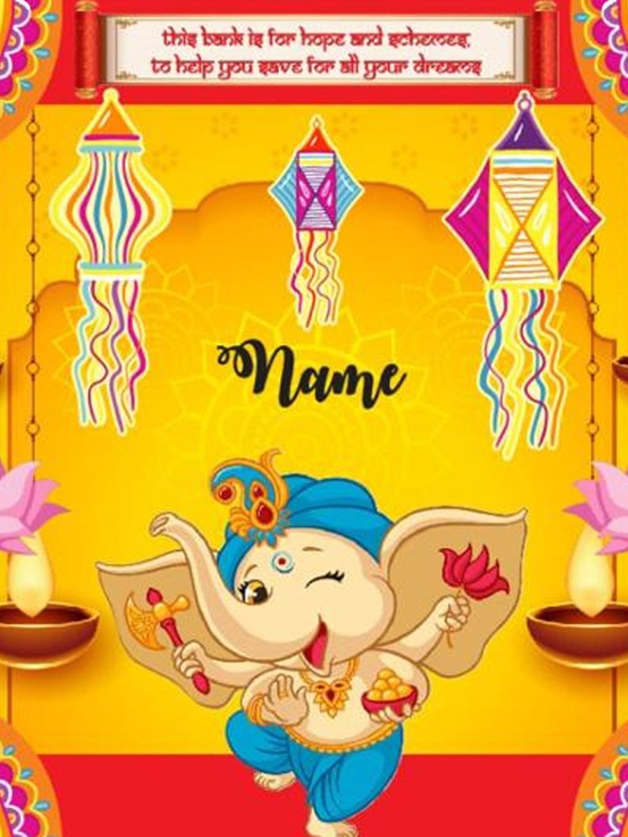 Laadla Ghar ka Ganesh Piggy Bank - Little Surprise BoxLaadla Ghar ka Ganesh Piggy Bank