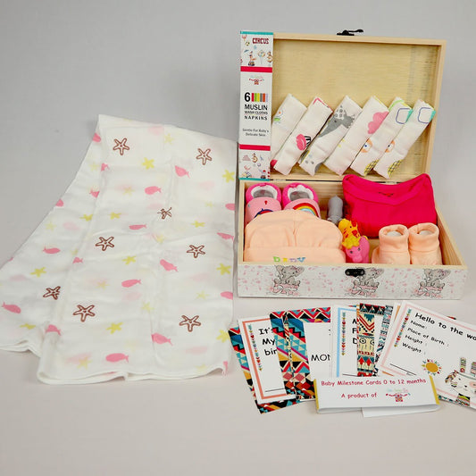 Little Princess Baby Girl Gift Hamper (0-12months) - Little Surprise BoxLittle Princess Baby Girl Gift Hamper (0-12months)
