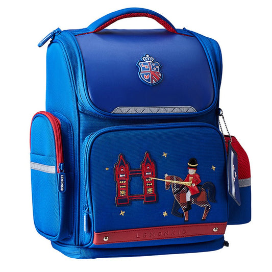 London Theme Ergonomic School Backpack for Kids, 15.5inch - Little Surprise BoxLondon Theme Ergonomic School Backpack for Kids, 15.5inch