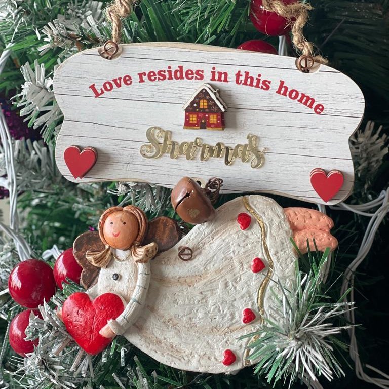 Love resides here christmas Tree Ornament - Little Surprise BoxLove resides here christmas Tree Ornament