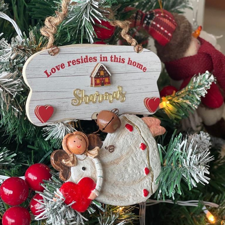 Love resides here christmas Tree Ornament - Little Surprise BoxLove resides here christmas Tree Ornament