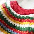 Maroon Multi Colour Xmas Baubles Pompom Style Warmer Cardigan & Christmas Sweater for toddlers & Kids - Little Surprise BoxMaroon Multi Colour Xmas Baubles Pompom Style Warmer Cardigan & Christmas Sweater for toddlers & Kids