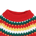 Maroon Multi Colour Xmas Baubles Pompom Style Warmer Cardigan & Christmas Sweater for toddlers & Kids - Little Surprise BoxMaroon Multi Colour Xmas Baubles Pompom Style Warmer Cardigan & Christmas Sweater for toddlers & Kids