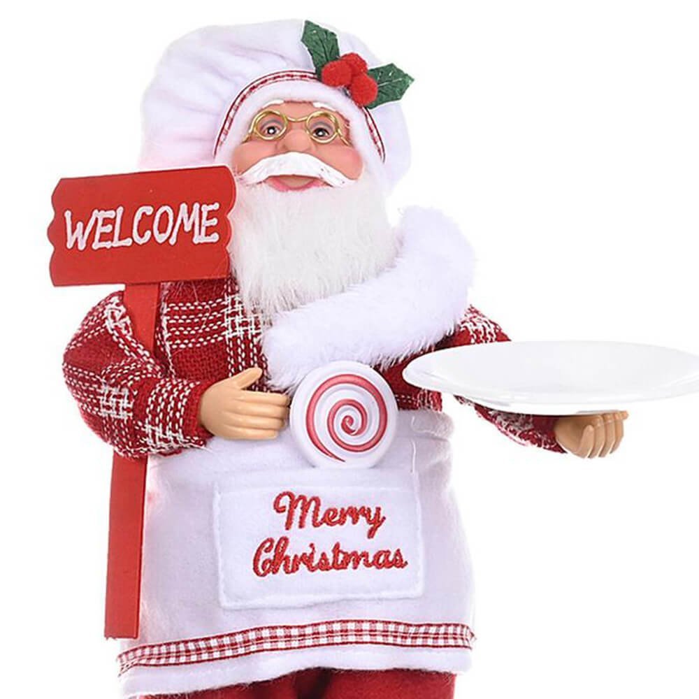 Masterchef Theme Self Standing Santa Claus Christmas Table Decor - Little Surprise BoxMasterchef Theme Self Standing Santa Claus Christmas Table Decor